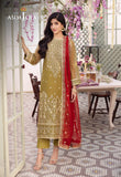 DHANK RANG BY ASIM JOFA AJCF-26 EMBROIDERED CHIFFON 3 PCS READY TO WEAR