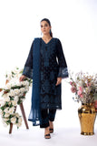 3 Pc Ready To Wear Cambric Cotton Embroidered Suit