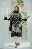 3 PC Ready To Wear Heeras Embroidered Suit