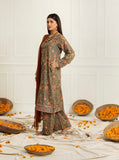 Heera’s 3 Pc Ready To Waer Cambric Cotton Suit