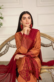 EF-40 HEERA'S 3 PC READY TO WEAR VISCOSE SUIT