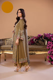 3 PC Ready To Wear Cambric Cotton Embroidered Suit