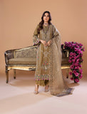 3 PC Ready To Wear Cambric Cotton Embroidered Suit