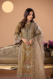 3 PC Ready To Wear Cambric Cotton Embroidered Suit