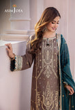 DHANK RANG BY ASIM JOFA AJCF-30 EMBROIDERED JUMBO SILK 3 PCS READY TO WEAR