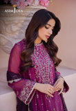 DHANK RANG BY ASIM JOFA AJCF-19 EMBROIDERED CHIFFON 3 PCS READY TO WEAR