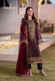 DHANK RANG BY ASIM JOFA AJCF-02 EMBROIDERED CHIFFON 3 PCS