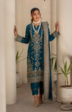 Heera’s 3 Pc Ready To Wear Cambric Cotton Suit