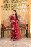 EF-17 Mummy N Me By ALLAY’s 3 Pc Ready To Wear Jacquard Suit