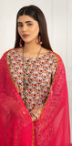 Heera’s 3 Pc Ready To Wear Cambric Cotton Suit