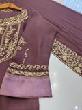 3 PC Ready To Wear Embroidered Chiffon