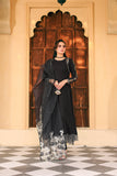 EF-13 Mummy N Me By ALLAY’s 3 Pc Ready To Wear Viscose Maxi Suit