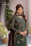 DHANK RANG BY ASIM JOFA AJCF-10 EMBROIDERED CHIFFON 3 PCS READY TO WEAR