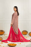 Heera’s 3 Pc Ready To Wear Cambric Cotton Suit