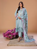 3 PC Ready To Wear Heeras Cambric Cotton suit