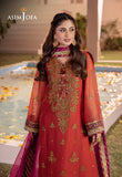 DHANK RANG BY ASIM JOFA AJCF-24 EMBROIDERED CHIFFON 3 PCS READY TO WEAR