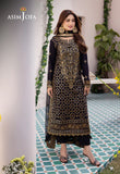 DHANK RANG BY ASIM JOFA AJCF-04 EMBROIDERED BOSKI SLIK 3 PCS READY TO WEAR