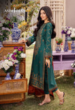 DHANK RANG BY ASIM JOFA AJCF-23 EMBROIDERED JUMBO SILK 3 PCS READY TO WEAR