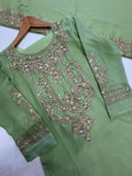 3 PC Ready To Wear Embroidered Chiffon