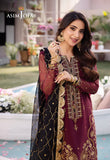 DHANK RANG BY ASIM JOFA AJCF-18 EMBROIDERED CHIFFON 3 PCS READY TO WEAR