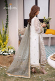 DHANK RANG BY ASIM JOFA AJCF-17 EMBROIDERED CHIFFON 3 PCS READY TO WEAR