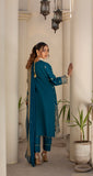 Heera’s 3 Pc Ready To Wear Cambric Cotton Suit