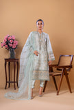 3 PC  ready to wear Cambric cotton suit