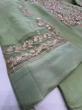 3 PC Ready To Wear Embroidered Chiffon