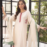 Amelia linen 3 piece ready to wear ehsaas fabric