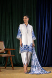 EF-56 Heera's 3 PC Ready To Wear Cotail Linen