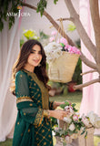 DHANK RANG BY ASIM JOFA AJCF-03 EMBROIDERED CHIFFON 3 PCS READY TO WEAR