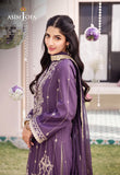 DHANK RANG BY ASIM JOFA AJCF-29 EMBROIDERED JUMBO SILK 3 PCS READY TO WEAR