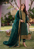 DHANK RANG BY ASIM JOFA AJCF-03 EMBROIDERED CHIFFON 3 PCS READY TO WEAR