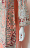 EF-21 SHEHNAI BY EHSAAS 3 PC READY TO WEAR CHIFFON GHARARA SUIT