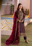 DHANK RANG BY ASIM JOFA AJCF-02 EMBROIDERED CHIFFON 3 PCS