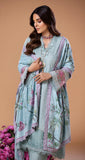 3 PC Ready To Wear Heeras Cambric Cotton suit