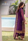 DHANK RANG BY ASIM JOFA AJCF-08 EMBROIDERED CHIFFON 3 PCS READY TO WEAR