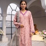 EF-60 3 PC Ready To Wear ETHNIC Linen Collection By Simrans