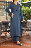 EF-52 Solids 2 PC Ready to wear Linen By Casual Lite