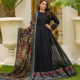 Black premium dress ehsaas fabric